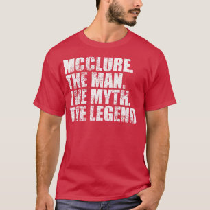 McclureMcclure Family namn Mcclure last Name Mcclu T Shirt