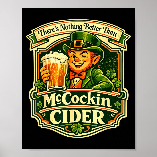 Mccockin cider  poster (Framsidan)
