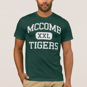 McComb - tigrar - högstadium - McComb Mississippi T Shirt