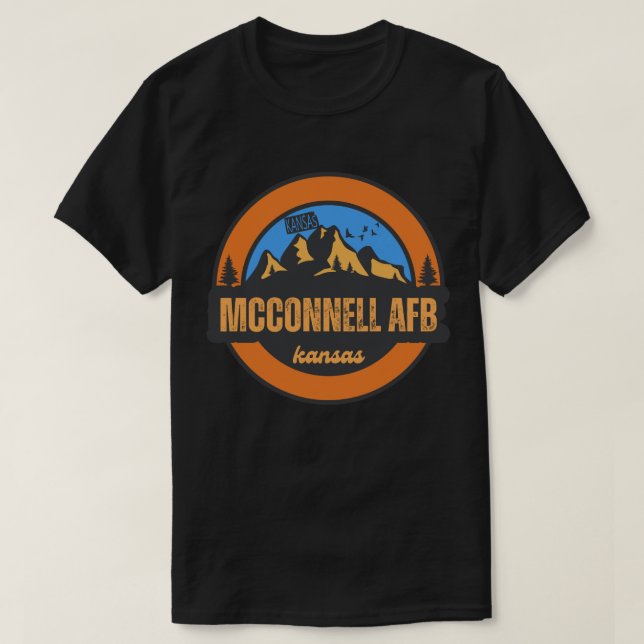 McConnell AFB, Kansas T Shirt (Design framsida)