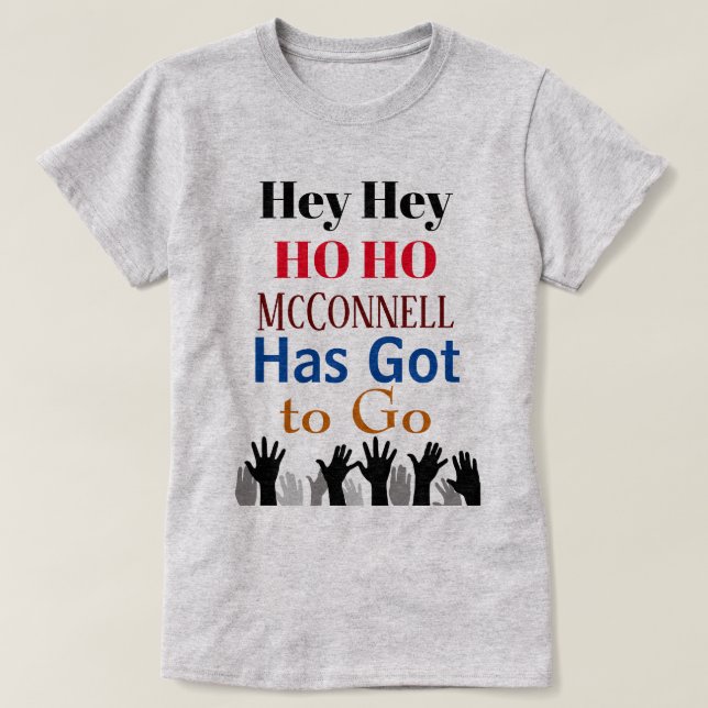 McConnell har Har att gå till T-Shirt (Design framsida)