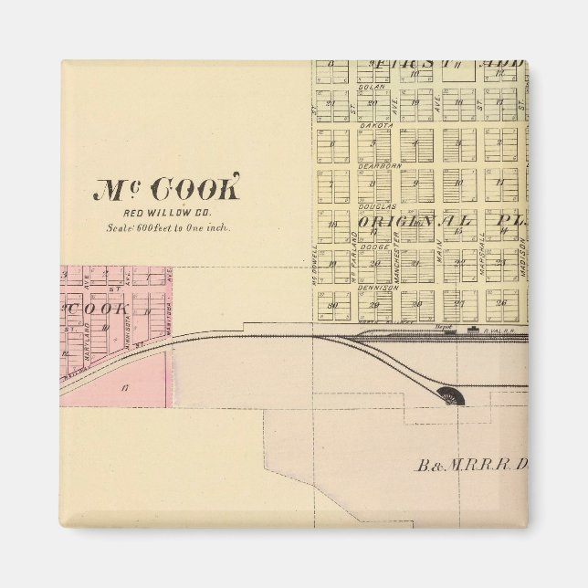 McCook, Nebraska Magnet (Framsidan)