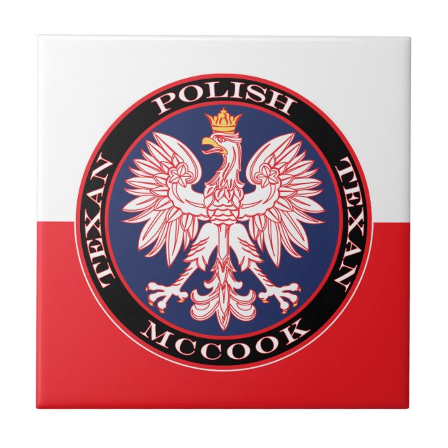 McCook Poland Texan Kakelplatta (Framsidan)