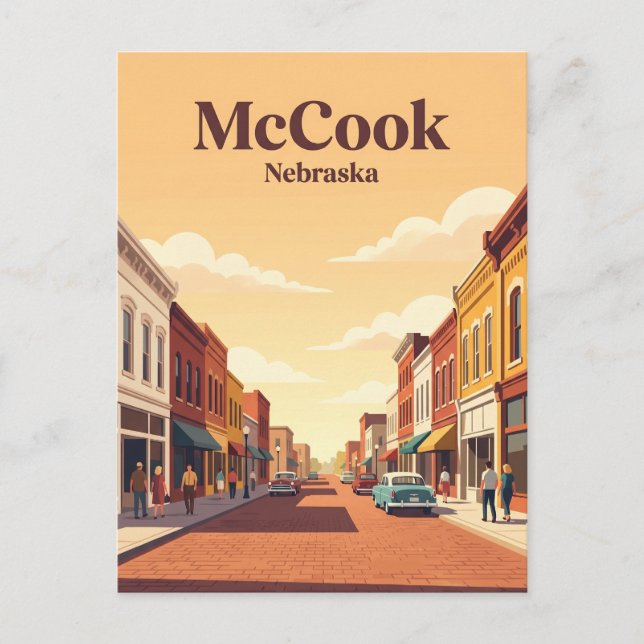 McCook USA Vykort (Framsida)