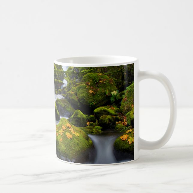 McCord Creek Bigleaf lönn | Columbia Gorge, OR Kaffemugg (Höger)
