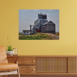McCord Grain Elevator Poster Skriv ut