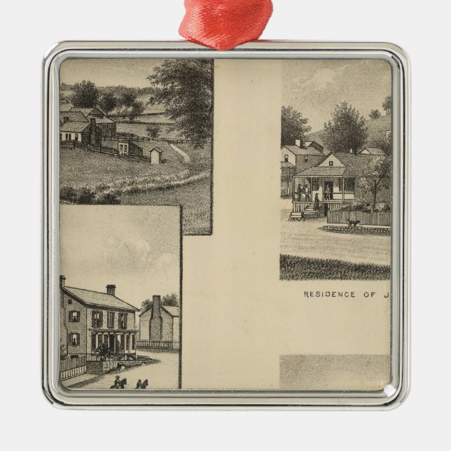 McCorkle egendom Julgransprydnad Metall (Framsidan)