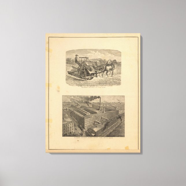 McCormick Company, Chicago, Illinois Canvastryck (Framsida)