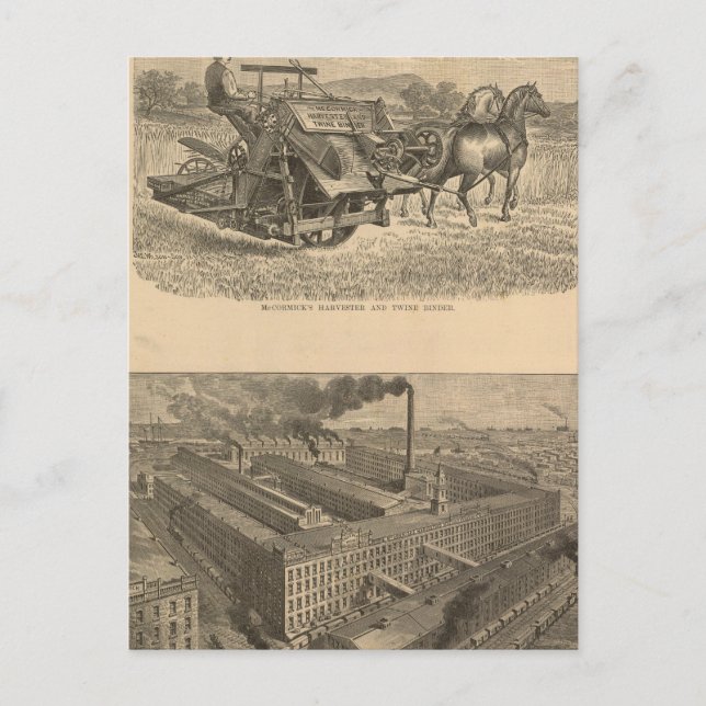 McCormick Company, Chicago, Illinois Vykort (Framsida)