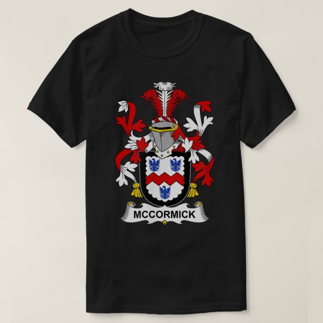 McCormick Jackar om Arm Family Crest T Shirt (Design framsida)
