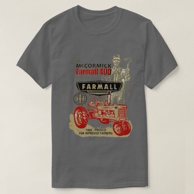McCormick Tractor 400-modell T Shirt (Design framsida)