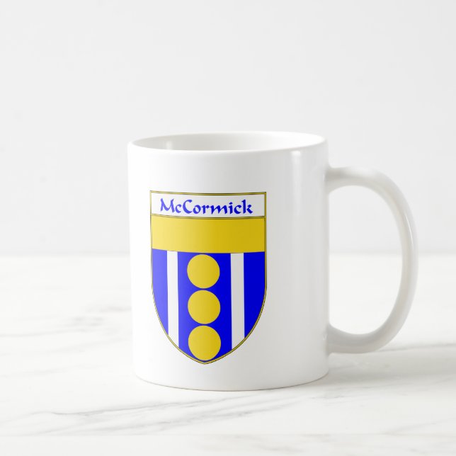 McCormick vapensköld-/familjvapensköld Kaffemugg (Höger)