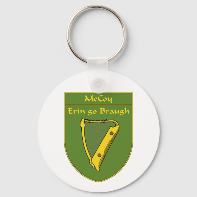 McCoy 1798 Flagga Shield Nyckelring (Framsida)