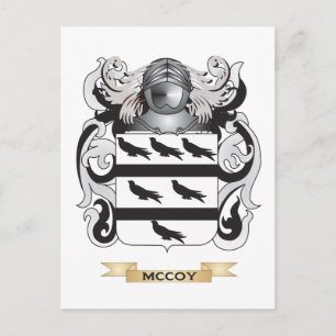 McCoy Jackar av Arm (Family Crest) Vykort