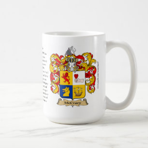 McCrary, ursprung, det menande och vapenskölden Kaffemugg