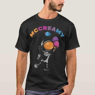 Mccreamy Space Astronaut Funny Youtuber Ngmrresh a T Shirt