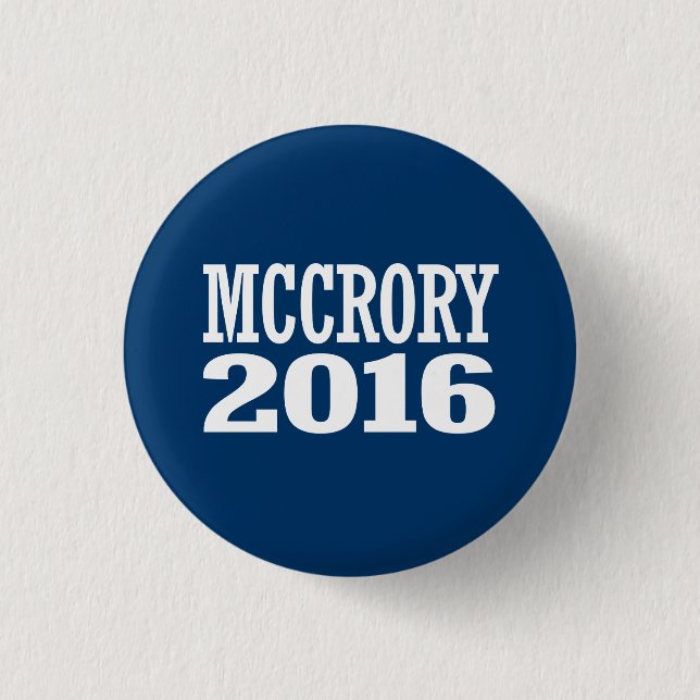 McCrory - passande McCrory 2016 Knapp (Framsida)
