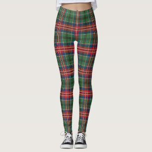 McCulloch Play Tartan Scottish Klan Mönster Leggings