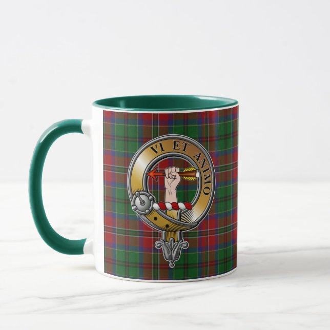 McCulloch Tartan & Badge Mugg (Vänster)