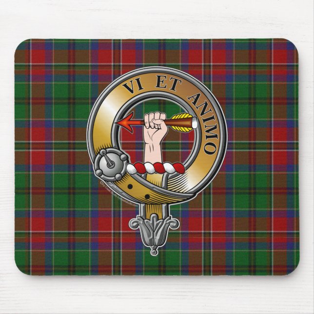 McCulloch Tartan & Badge Musmatta (Framsidan)