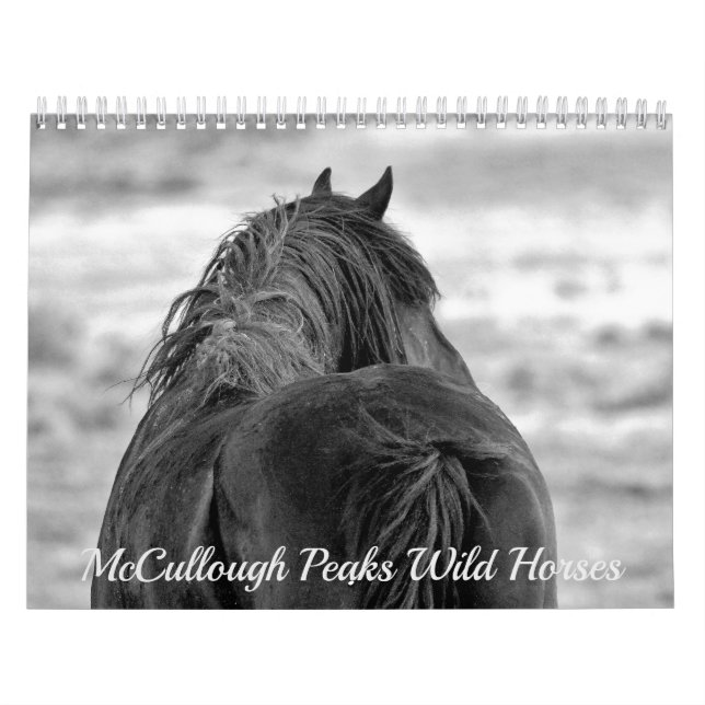 McCullough Peaks Vild Horses Kalender (Omslag)