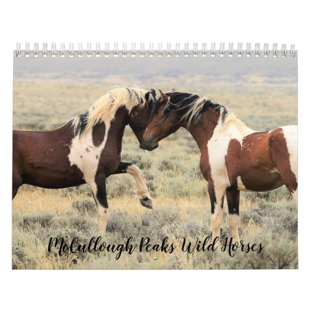 McCullough Peaks Vild Horses Kalender (Omslag)