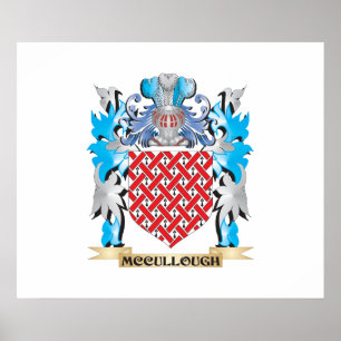 Mccullough vapensköld - familjvapensköld poster