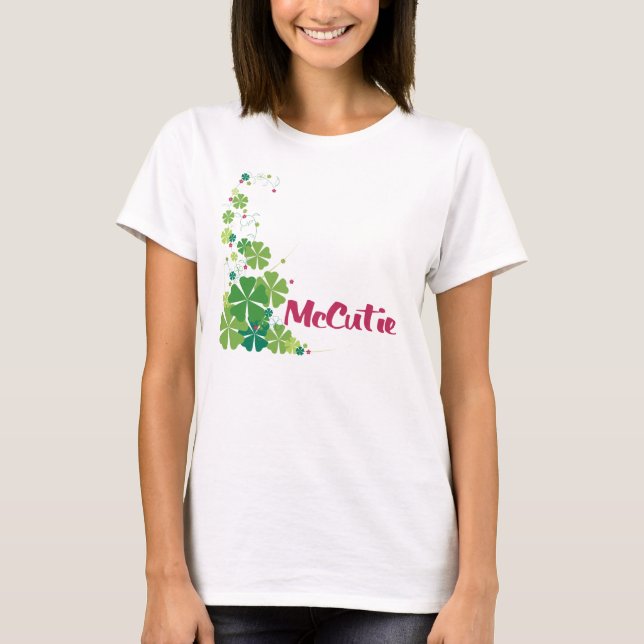 McCutie blommor T-shirt (Framsida)