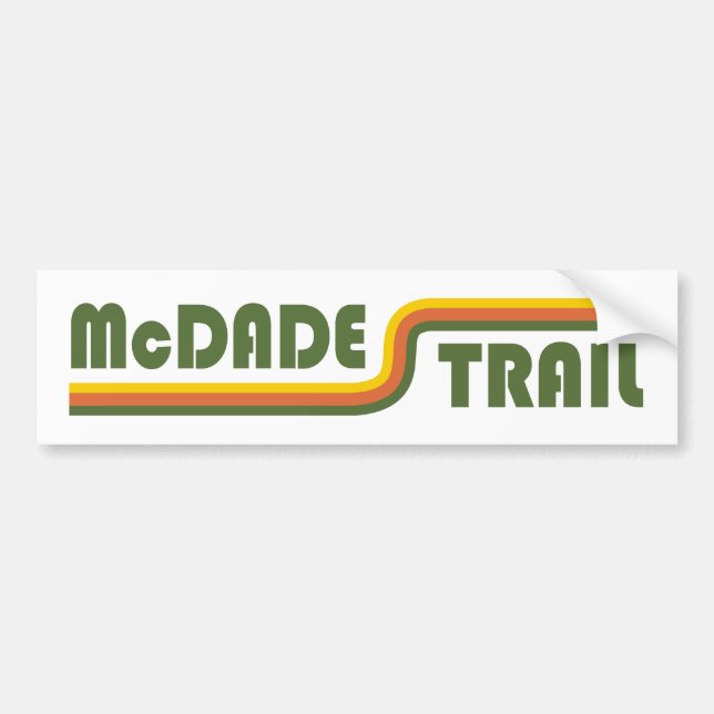 McDade Trail Bildekal (Framsidan)