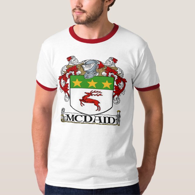 McDaid vapensköld Tee Shirt (Framsida)