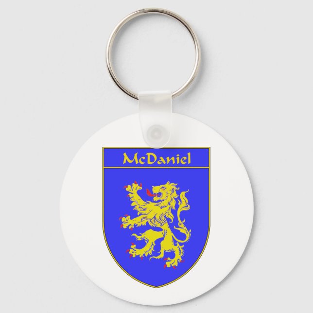 McDaniel Jackar om Arm/Family Crest Nyckelring (Framsida)