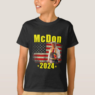 Mcdon 2024 Funny Donald Trump French Fry Cooking F T Shirt