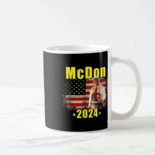 Mcdon 2024 Rolig Donald Trump Fransk Fryser Matlag Kaffemugg