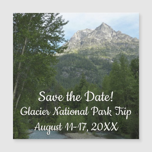 McDonald Creek vid Glacier National Park (Framsida)