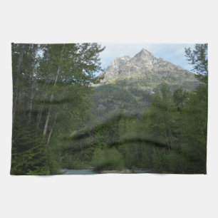 McDonald Creek vid Glacier National Park Kökshandduk