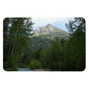 McDonald Creek vid Glacier National Park Magnet