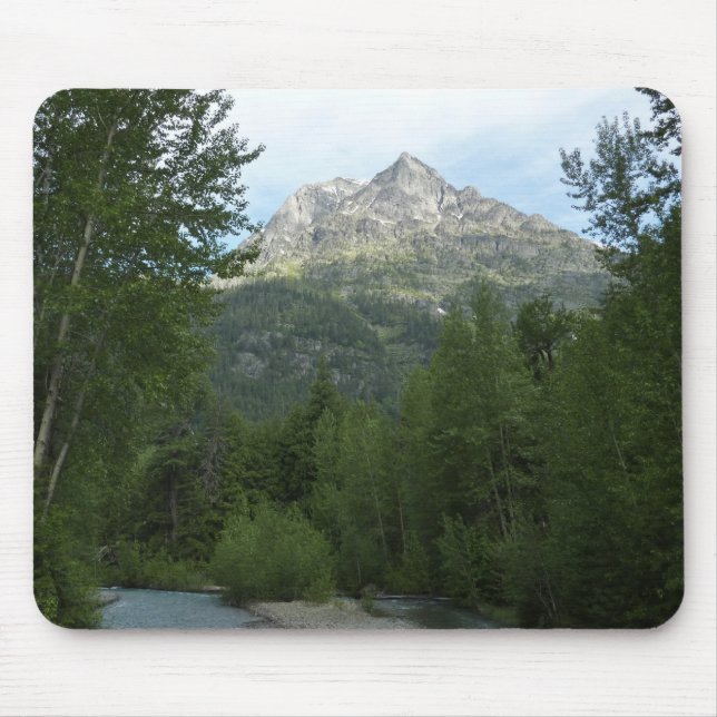 McDonald Creek vid Glacier National Park Musmatta (Framsidan)