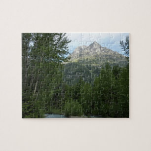 McDonald Creek vid Glacier National Park Pussel