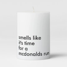McDonalds Candle Funny Gift