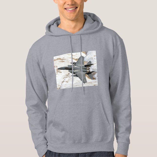 McDonnell Douglas F-15 Eagle Hoodie (Framsida)