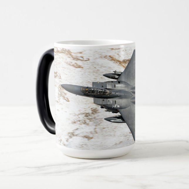 McDonnell Douglas F-15 Eagle Magisk Mugg (Framsida vänster)