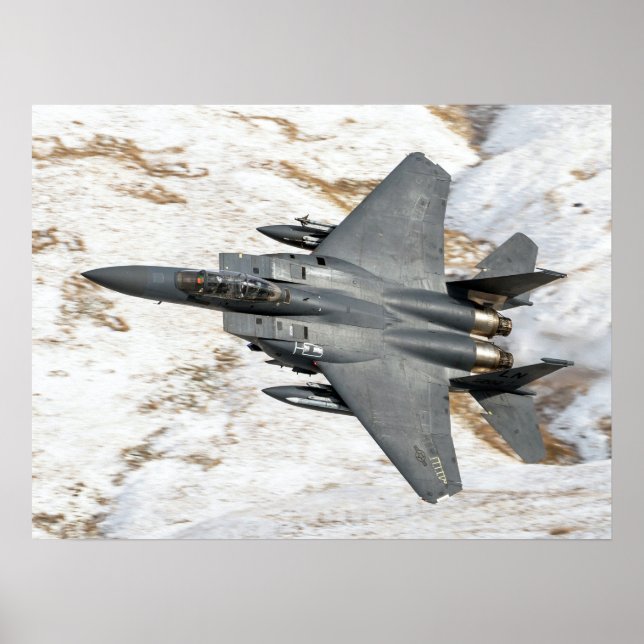 McDonnell Douglas F-15 Eagle Poster (Framsidan)