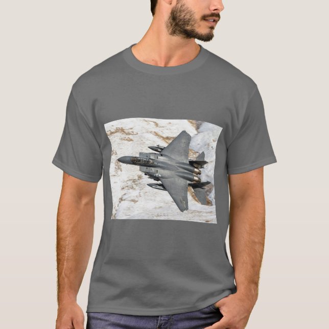 McDonnell Douglas F-15 Eagle T Shirt (Framsida)