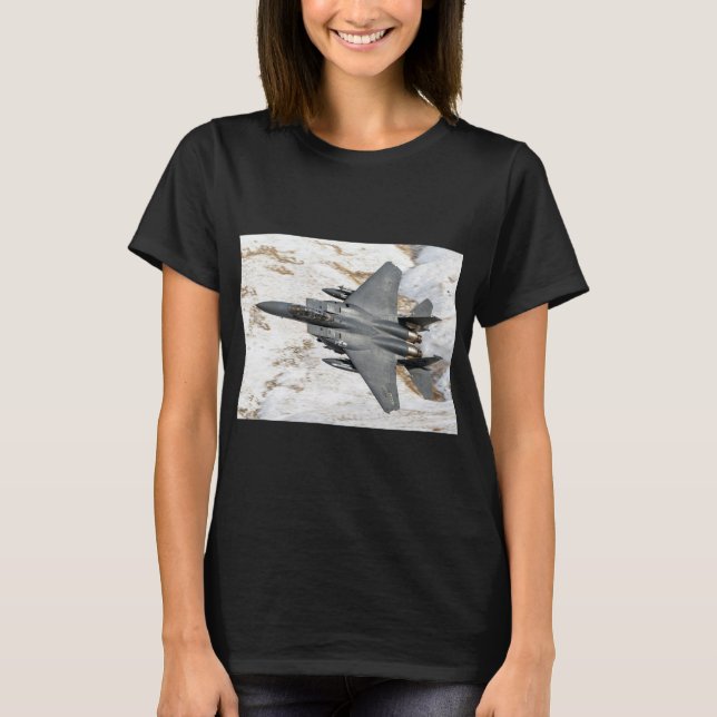 McDonnell Douglas F-15 Eagle T Shirt (Framsida)