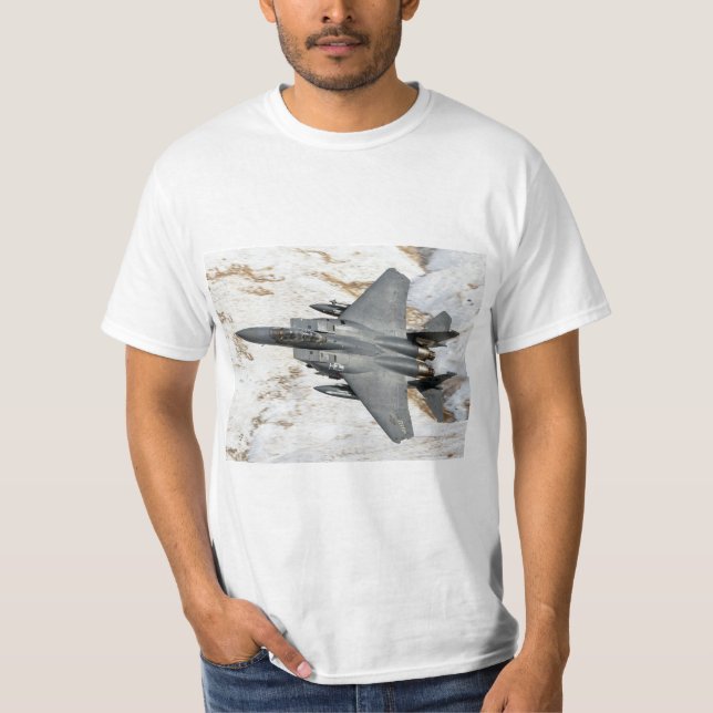 McDonnell Douglas F-15 Eagle T Shirt (Framsida)