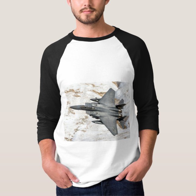 McDonnell Douglas F-15 Eagle T Shirt (Framsida)