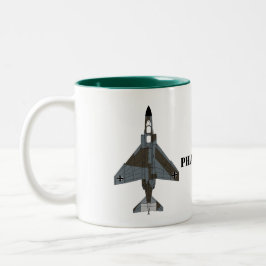 McDonnell Douglas F-4 Phantom II (Luftwaffe) Två-Tonad Mugg