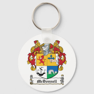 McDonnell familjvapensköld Nyckelring