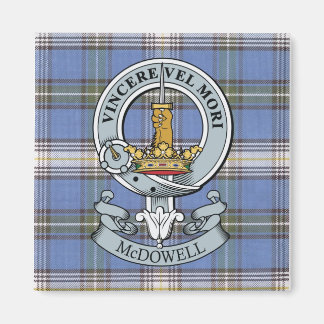 McDowell Vapensköld + Tartan Magnet