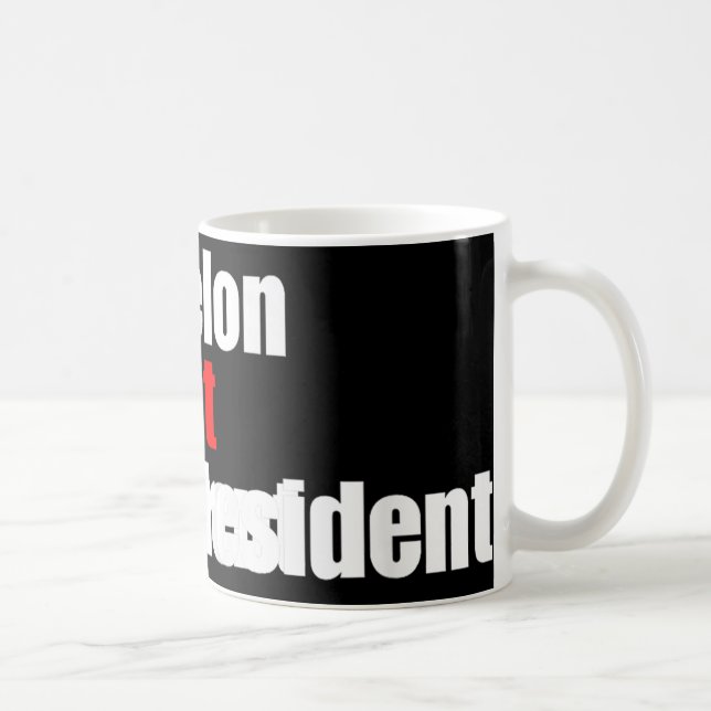 Mcellon är inte min president dömd för en trump kaffemugg (Höger)